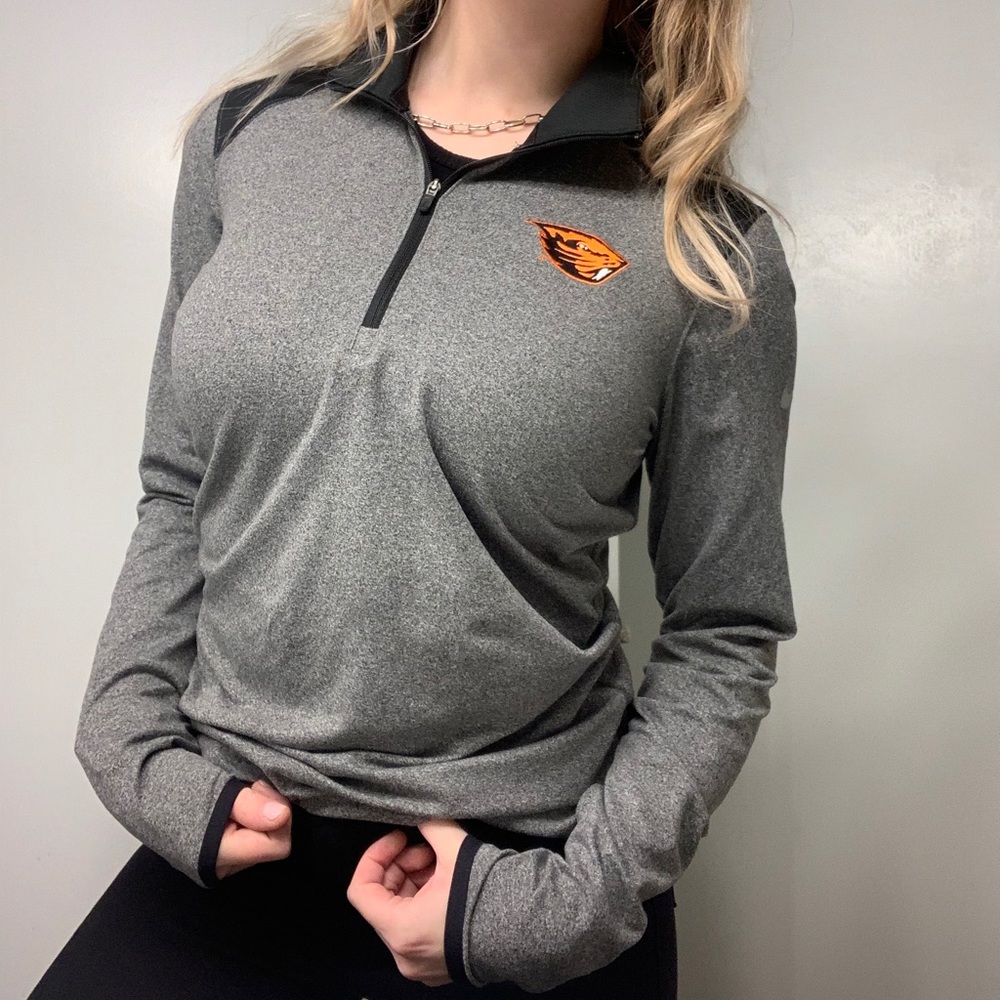 Oregon State University Nike quarter zip